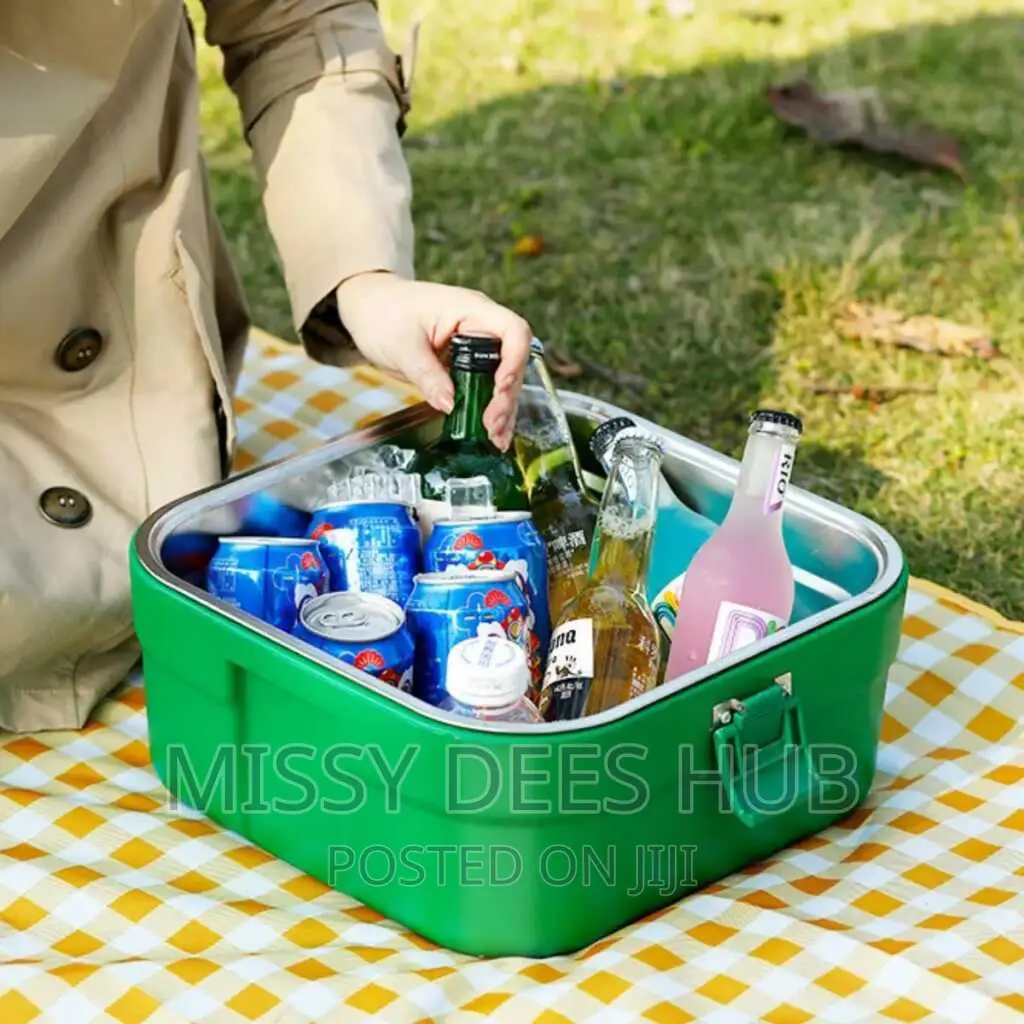 3pcs Square Insulation Barrel Set (2.5L, 5L And 10L)