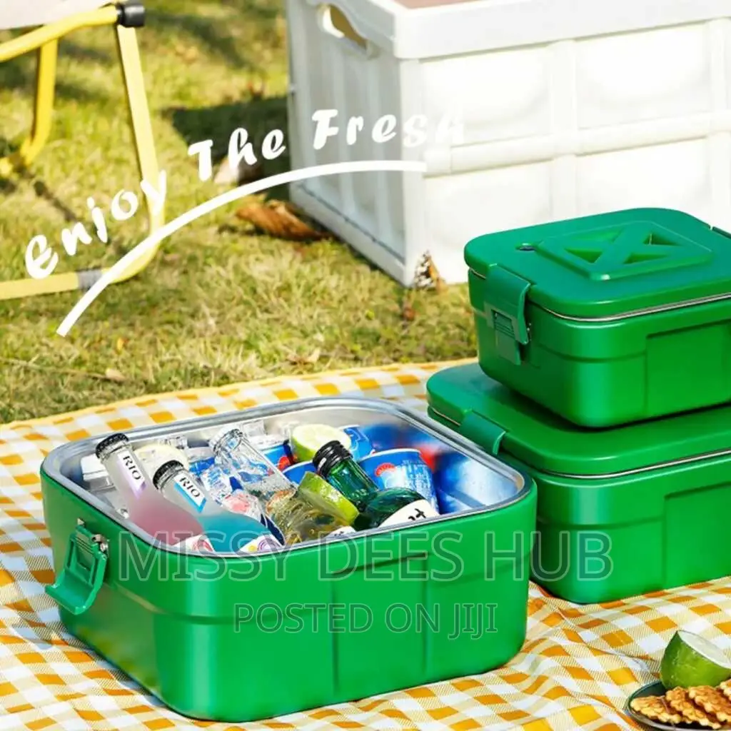 3pcs Square Insulation Barrel Set (2.5L, 5L And 10L)