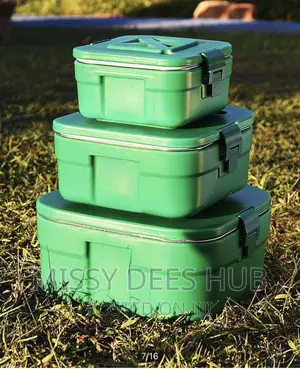 3pcs Square Insulation Barrel Set (2.5L, 5L And 10L)