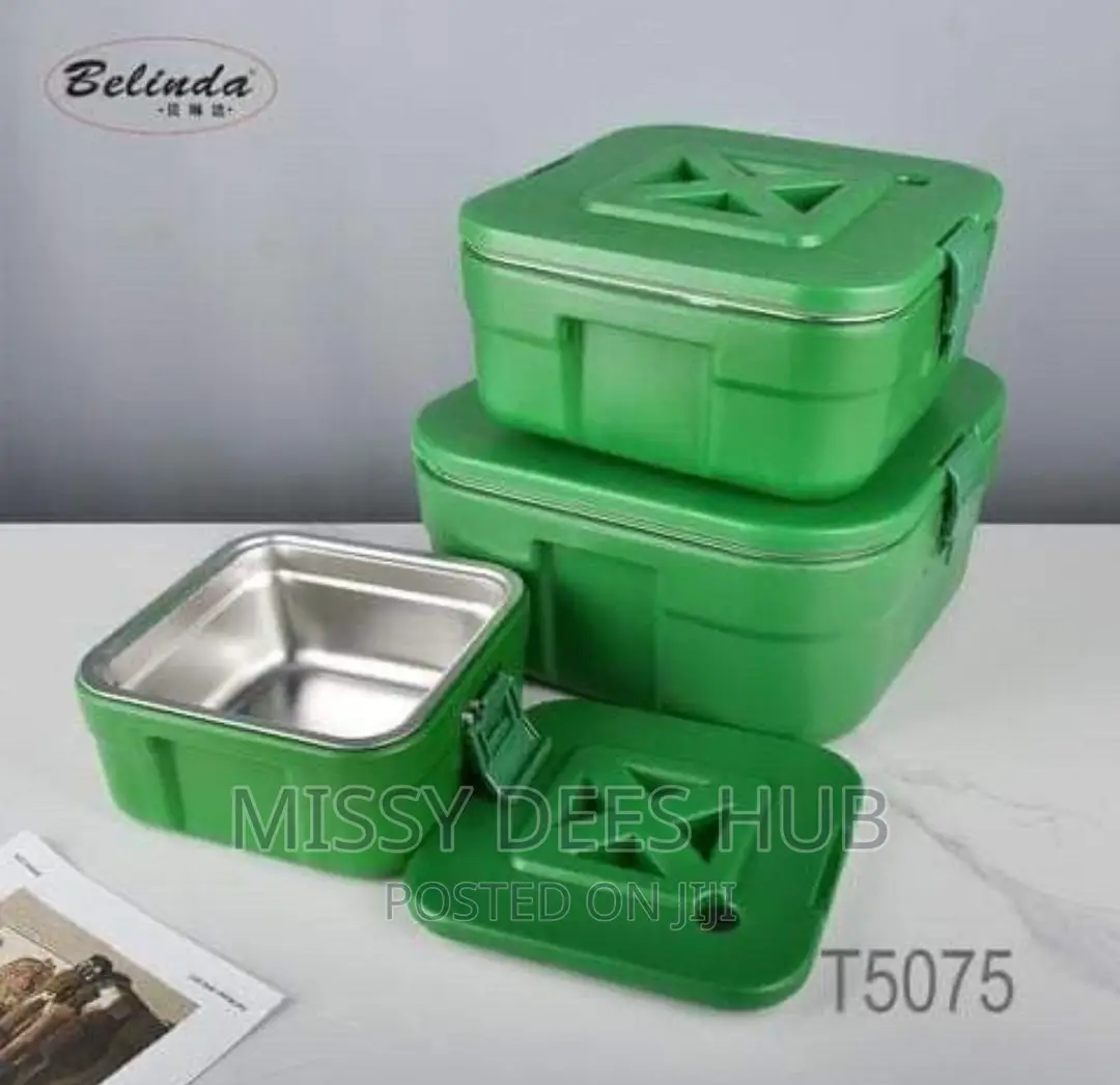 3pcs Square Insulation Barrel Set (2.5L, 5L And 10L)