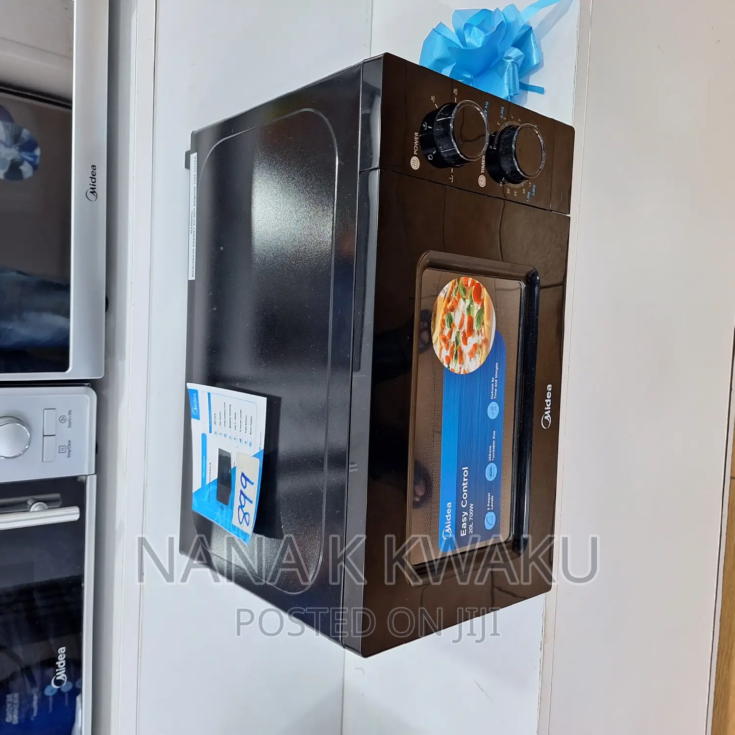 Black _midea 20litres Microwave