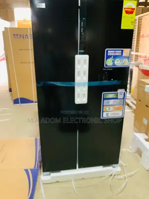 Brand New Nasco Nassb2-64s Side by Side Refrigerator.