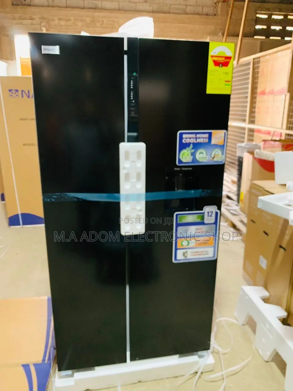 Fast Cooling Nasco Nassb2-64s Side by Side Fridge.