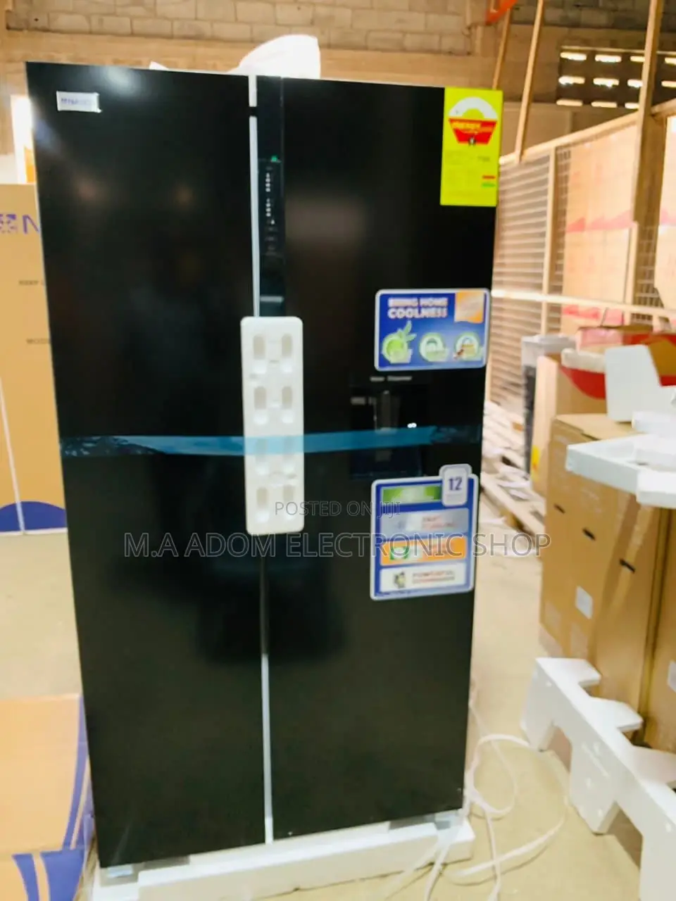 Extremely Cooling Nasco Nassb2-64s Side by Side Refrigerator