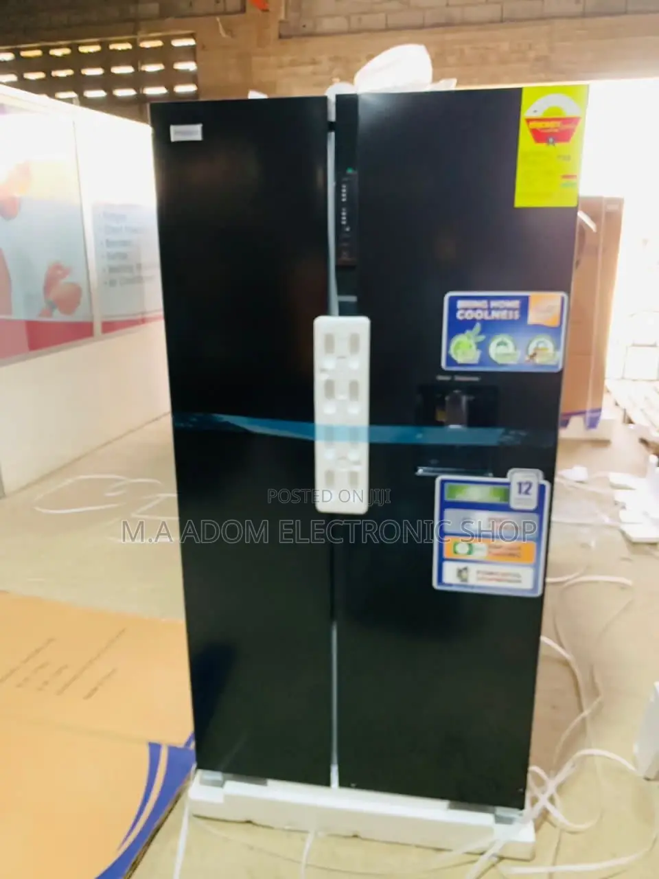 Energy Saving Nasco Nassb2-64s Side by Side Refrigerator.