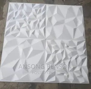 Square 3D PVC Wall Panel Sales And Installation