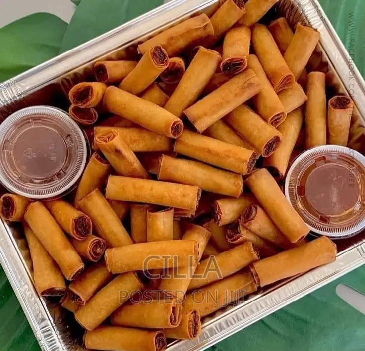 Frozen Spring Rolls Samosa