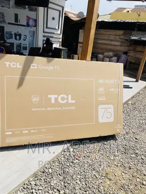 Authentic TCL 75p635 75 Inch HDR Google Tv.