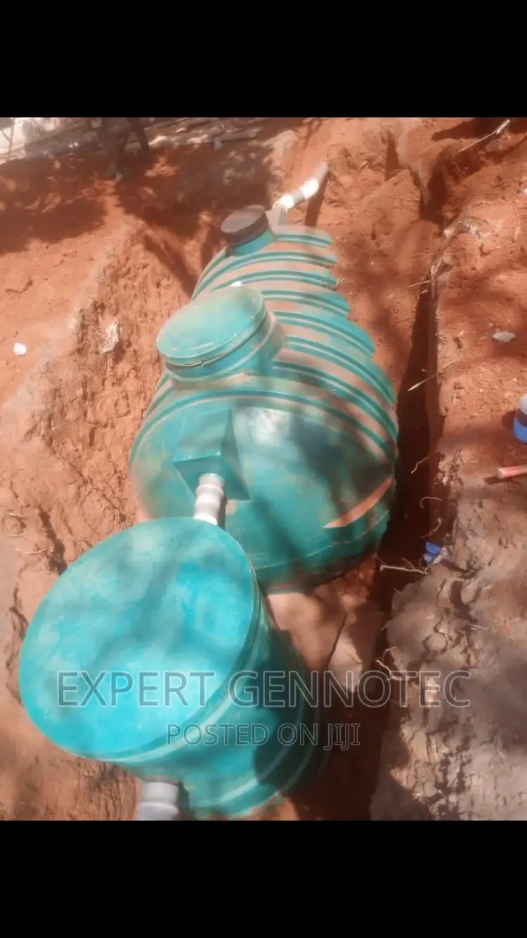 Ceptic Tank Installation and Plumbing