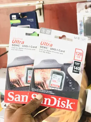 Original 128gb Camera Memory Sandisk