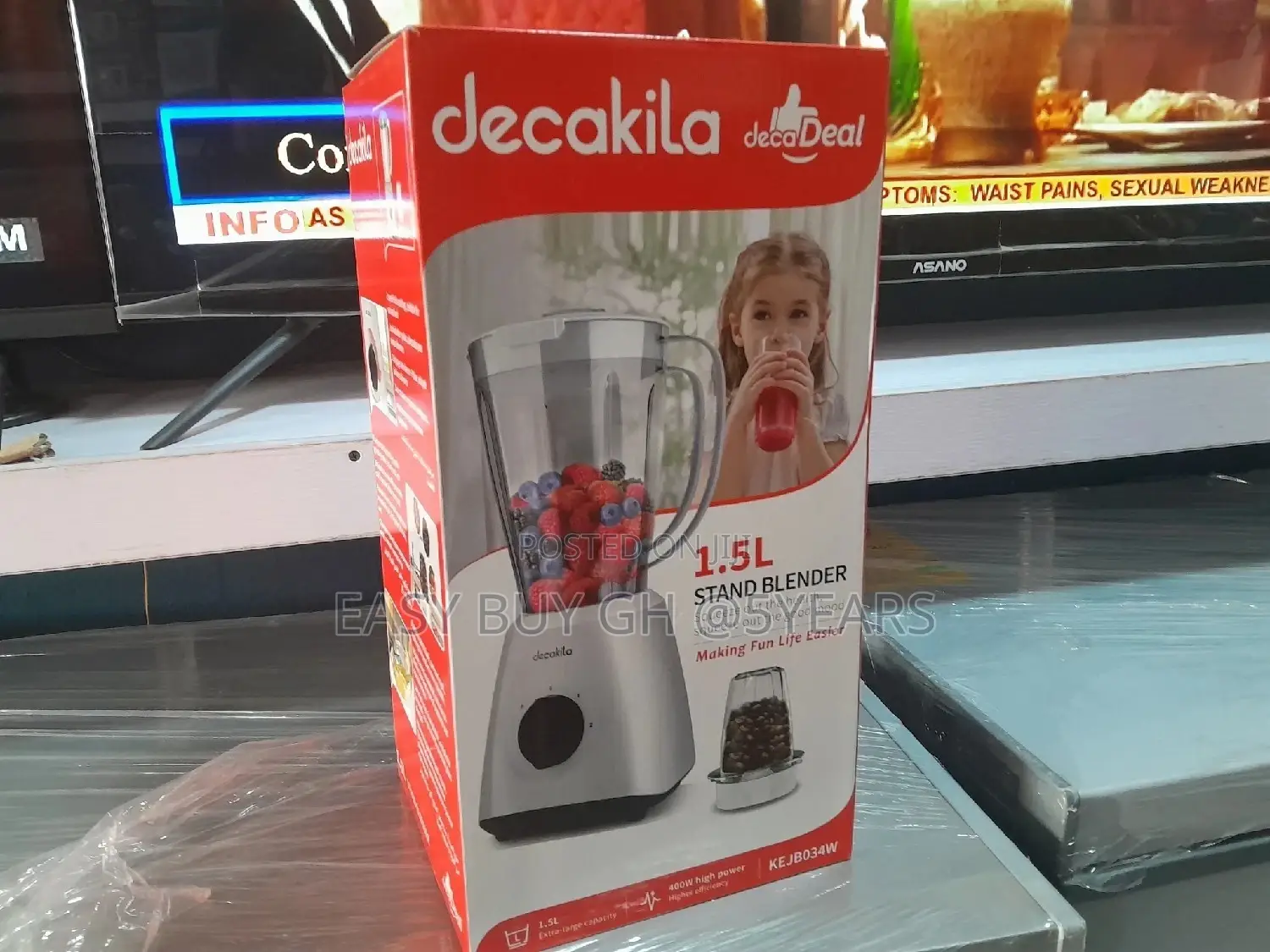 Fresh in Box Decakila Stand Blender