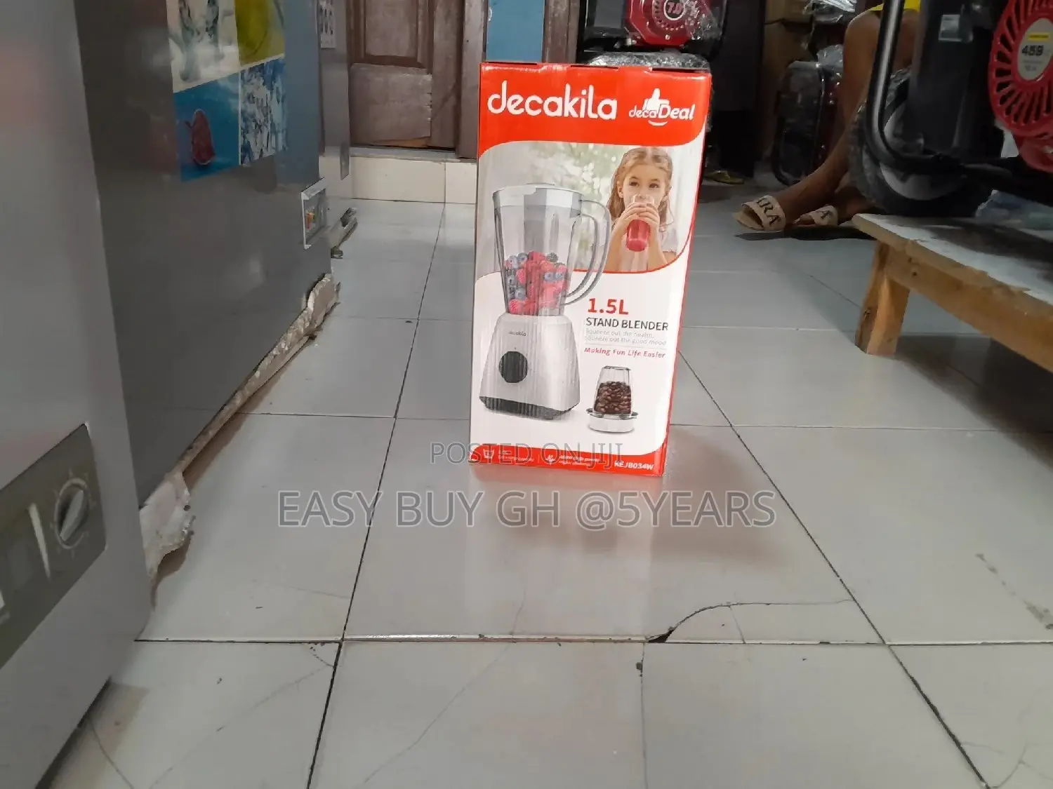 1.5l Decakila Stand Blender