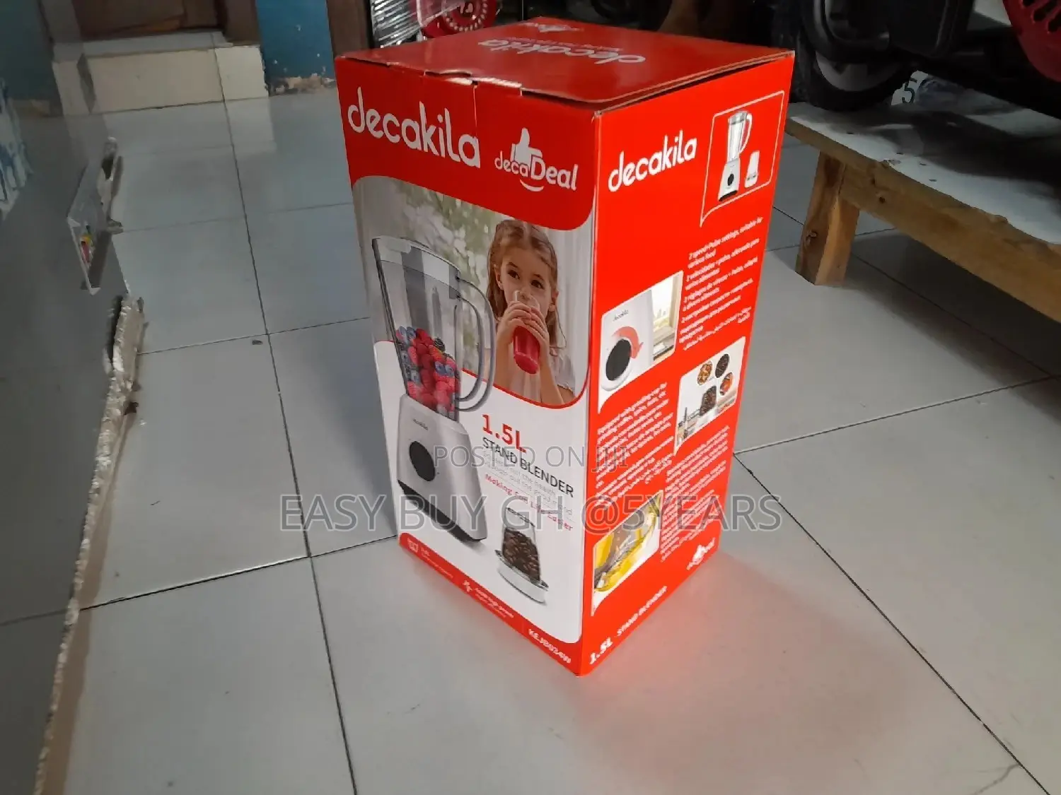Decakila Electric Blender 1.5l Affordable