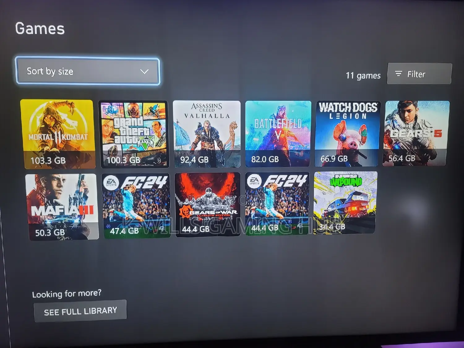 Xbox One and Series Digital Games Loading
