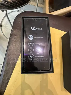 New LG V40 ThinQ 128 GB Black
