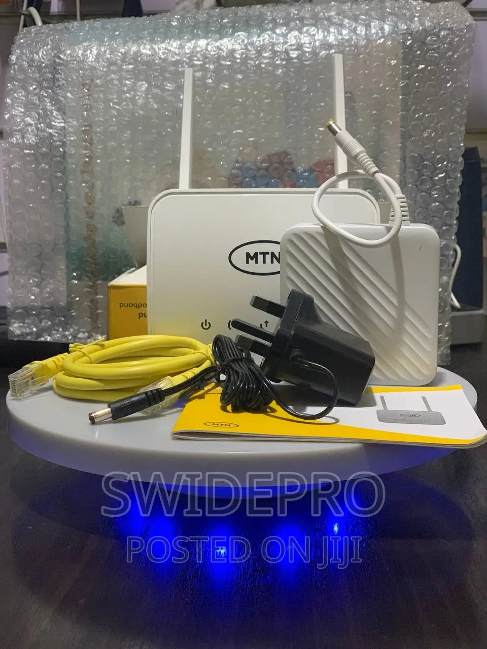 4G MTN Universal Router Broadband + Back Up Battery/Ups
