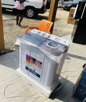 Classic Design Pearl 7kg Twin Tap Washing Machine.