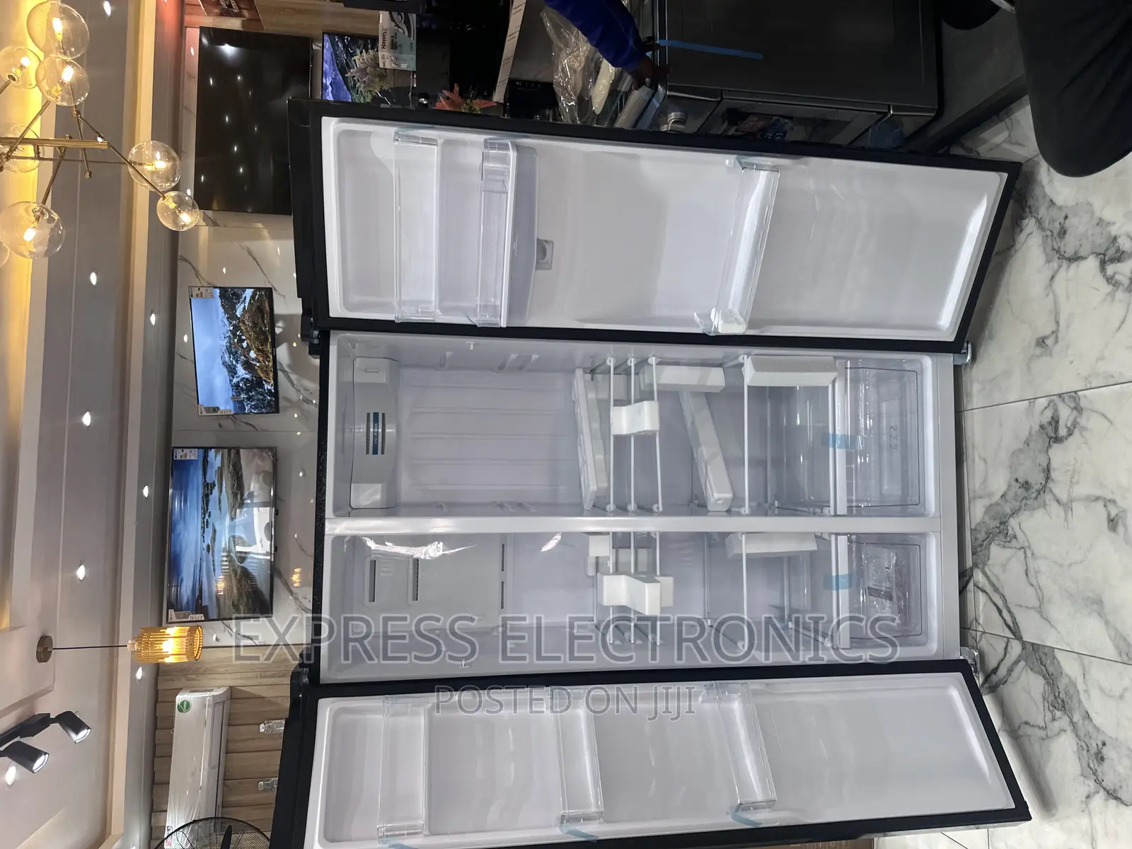 Grab a Deal on Nasco Side by Side Fridge Nassb2-64s. 502L
