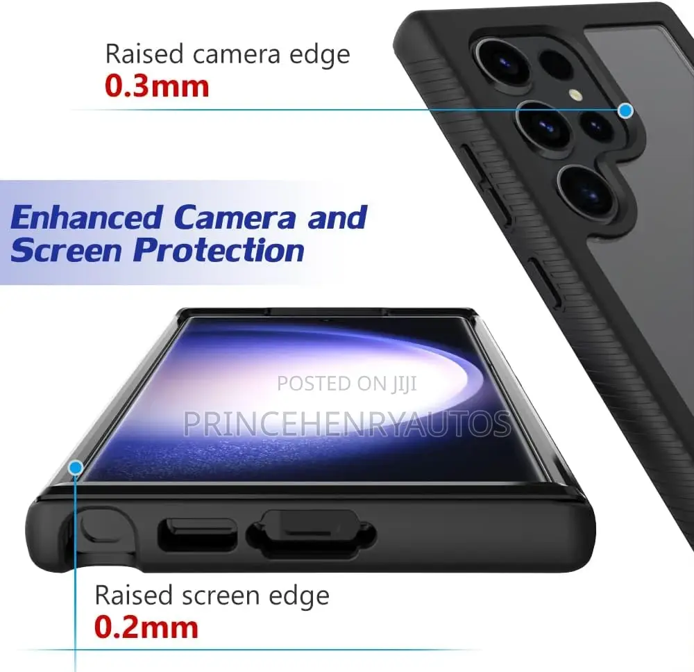 Puxicu Drop Protective Case Cover for S23 Ultra