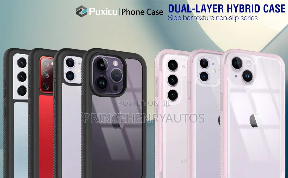 Puxicu Drop Protective Case Cover for S23 Ultra