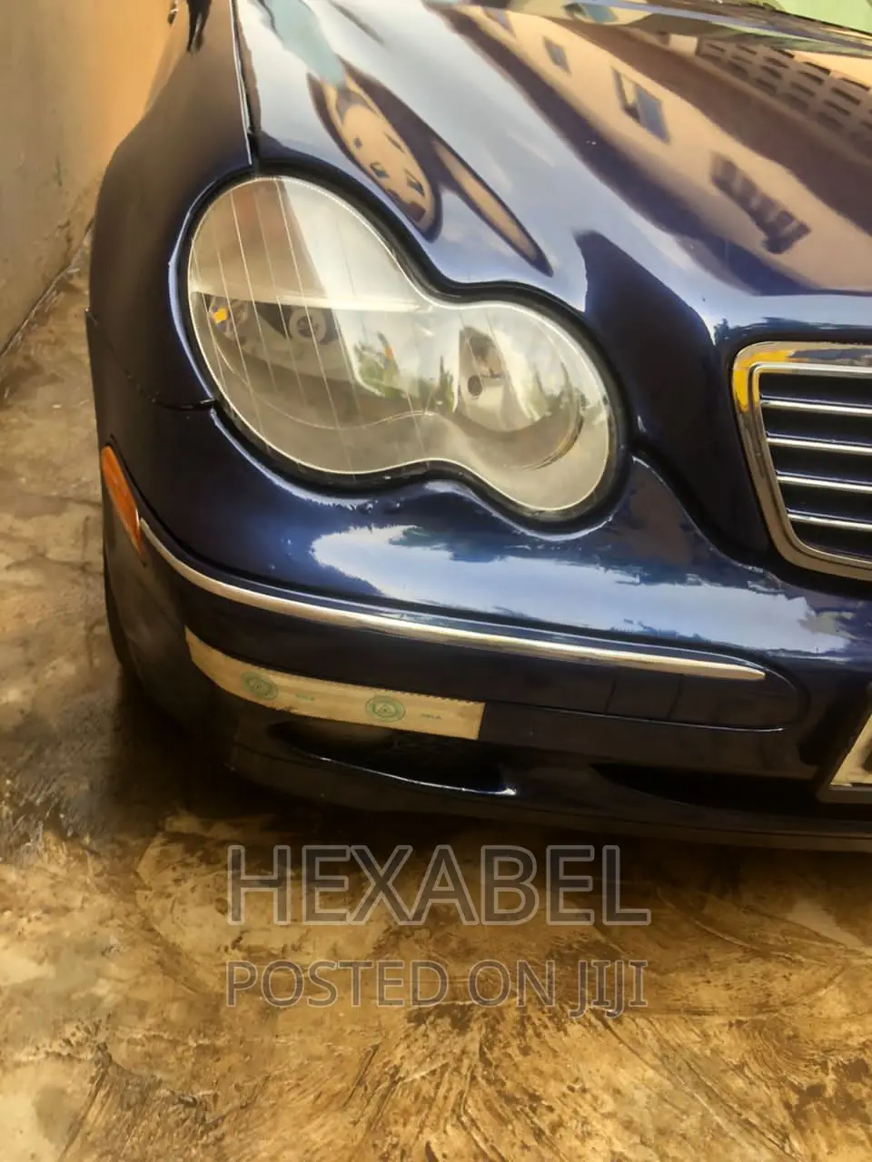 Mercedes Benz W203 Front Bumper Trim - US Version