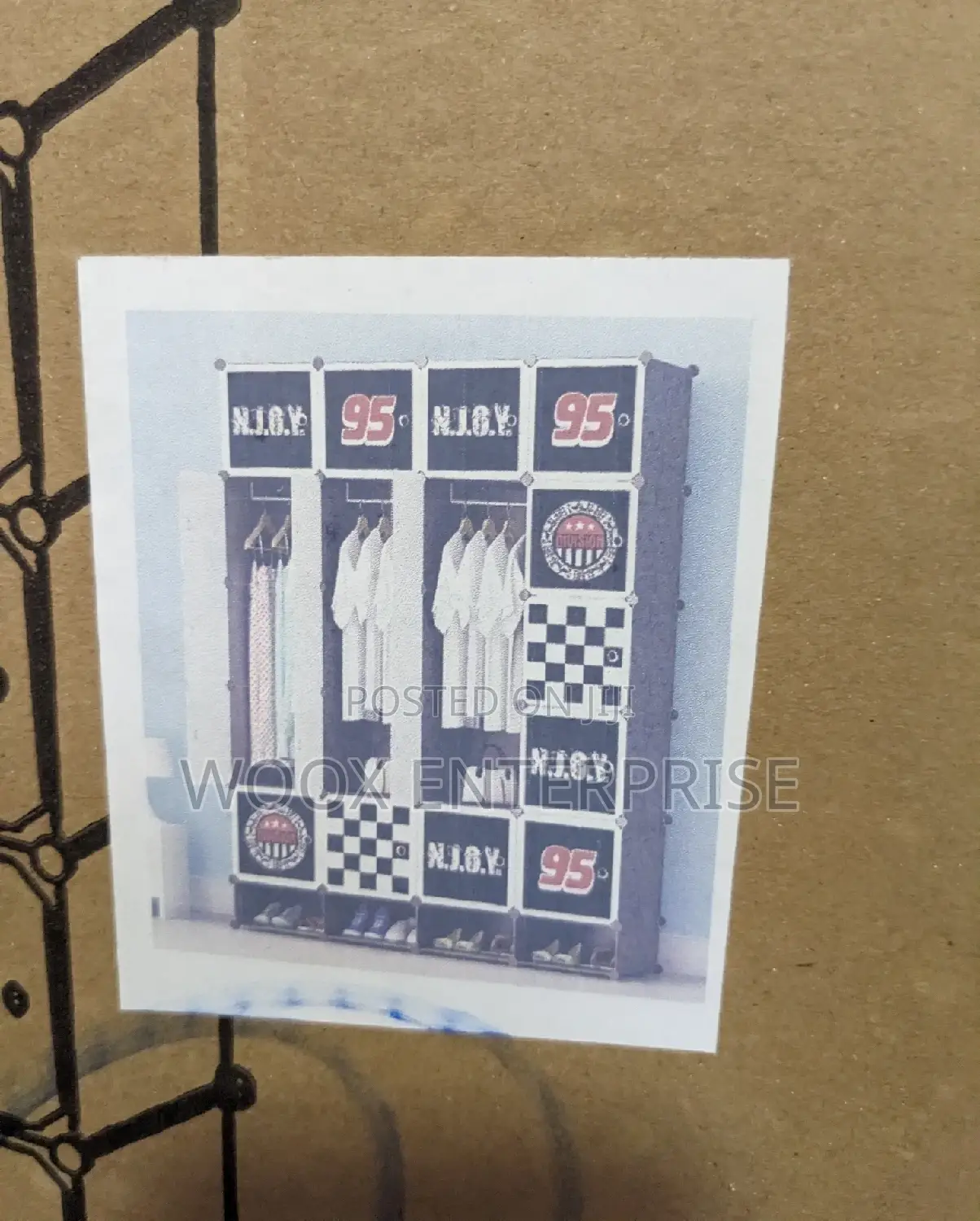 Cube Wardrobe/Shoe Rack (20 Cubes)