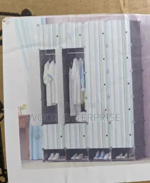 Cube Wardrobe/Shoe Rack (20 Cubes)