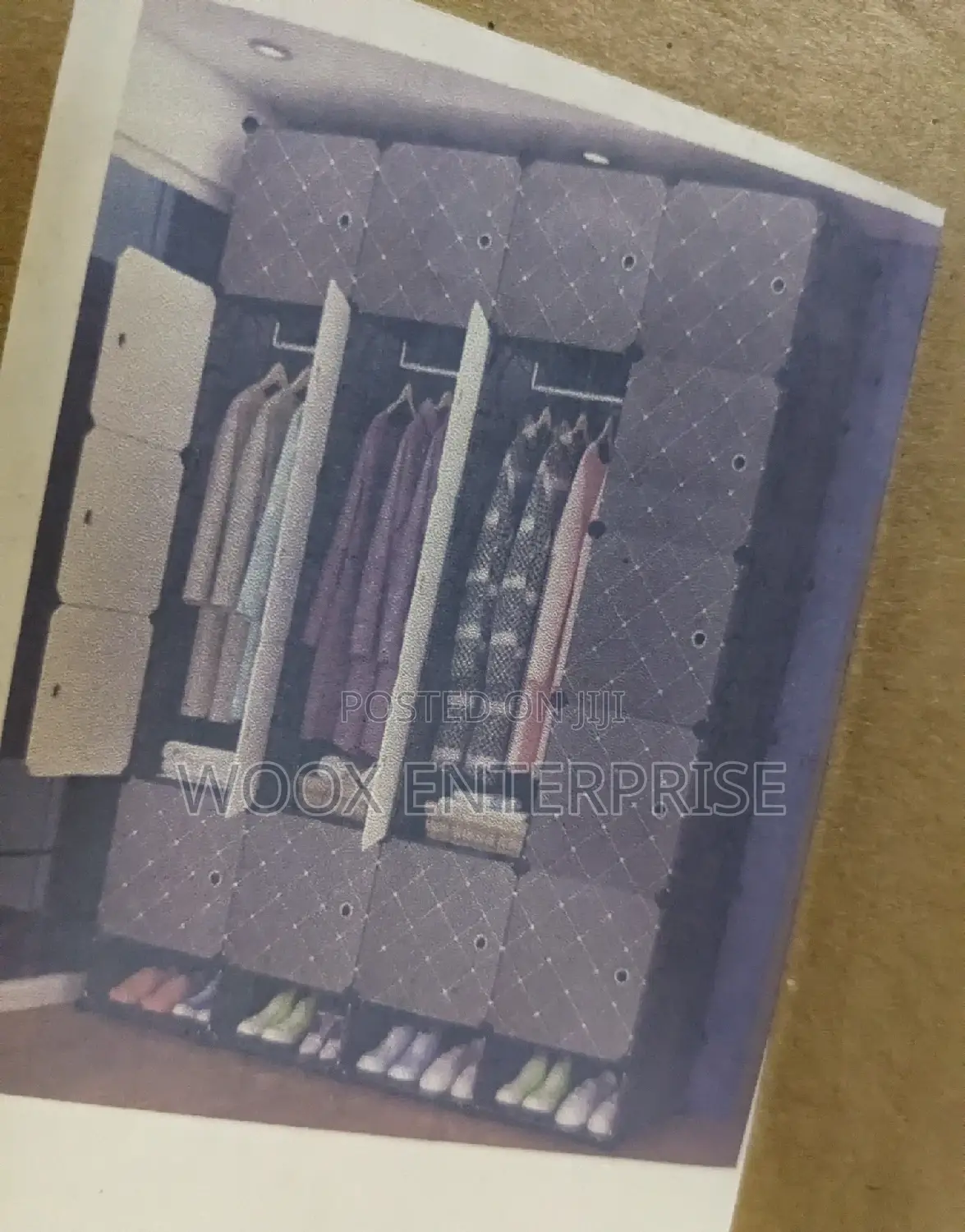 Cube Wardrobe/Shoe Rack (20 Cubes)
