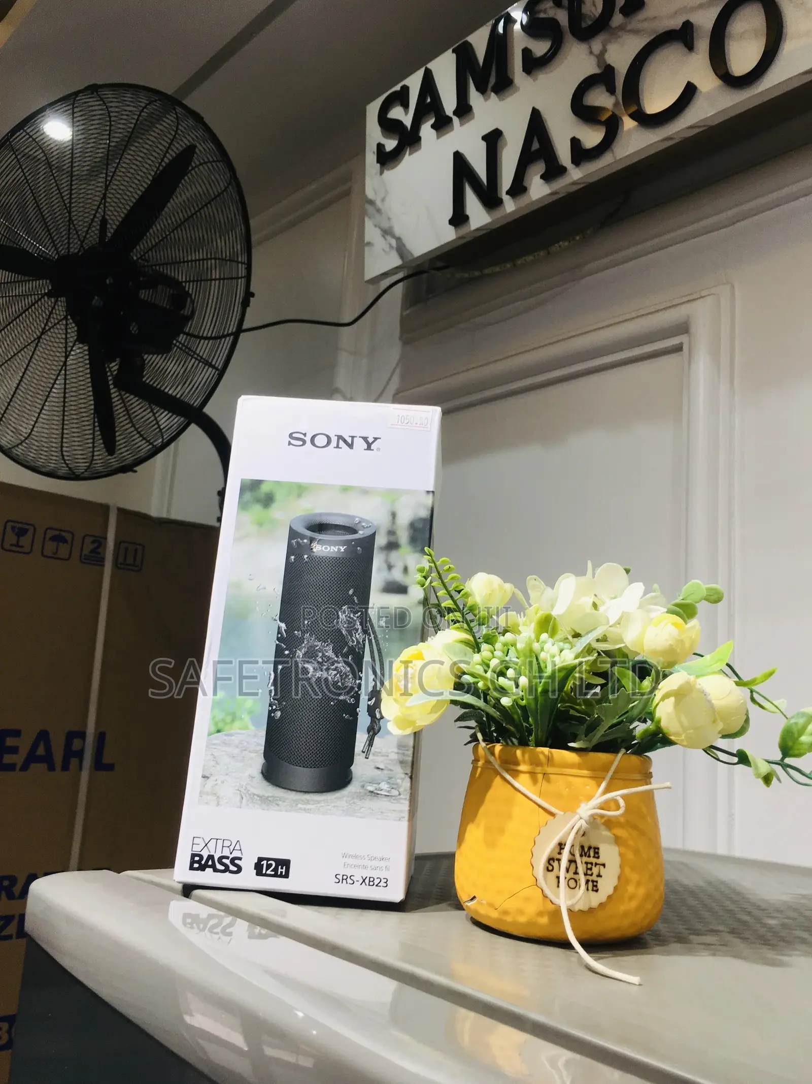 SRS-Xb23 Bluetooth Wireless Black Electric Sony Speaker