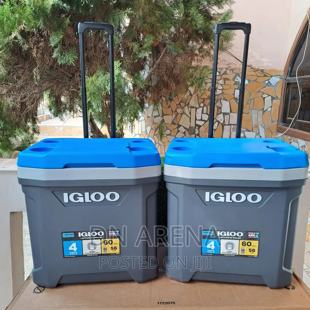 Igloo 60 Quartz Ice Cooler Box Colorful