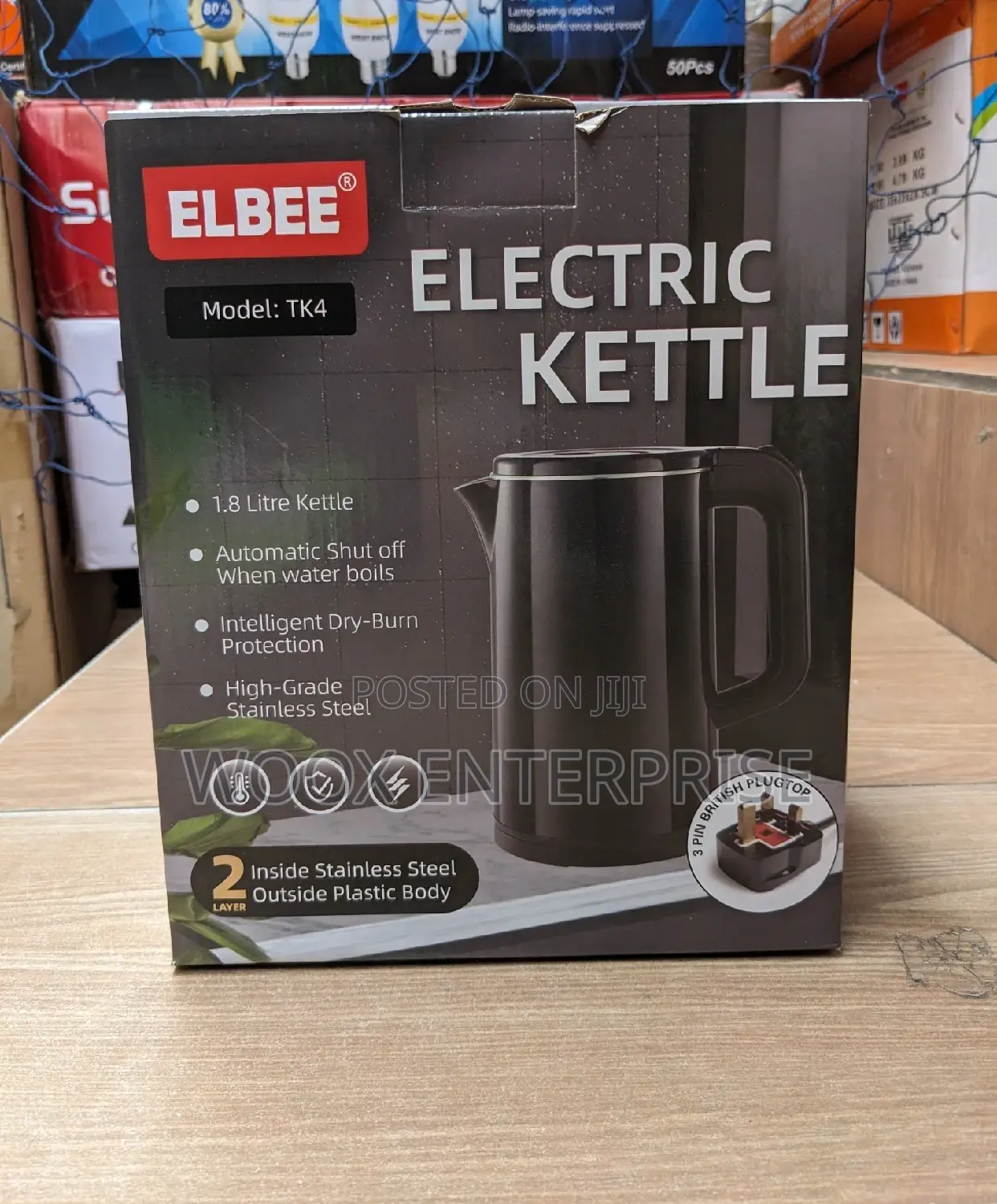 Elbee Electric Kettle (1.8L)