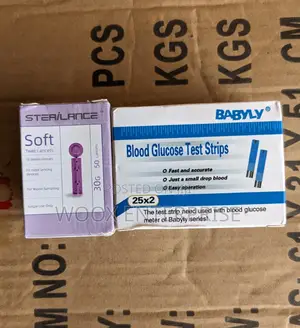 Babyly Blood Glucose Test Strips and Lancets
