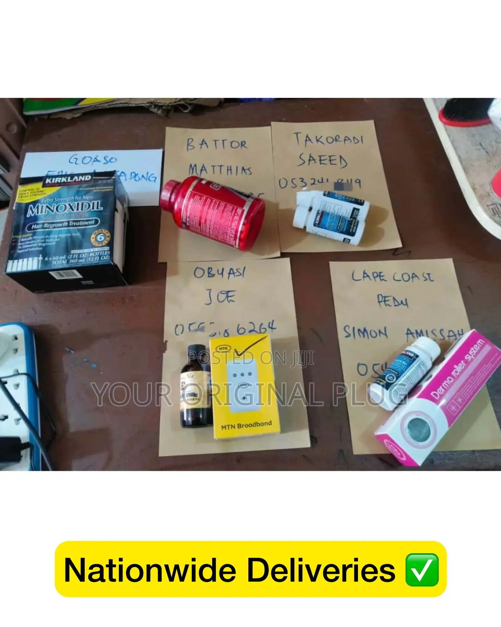 Kirkland Minoxidil + Derma Roller (Best Combo)