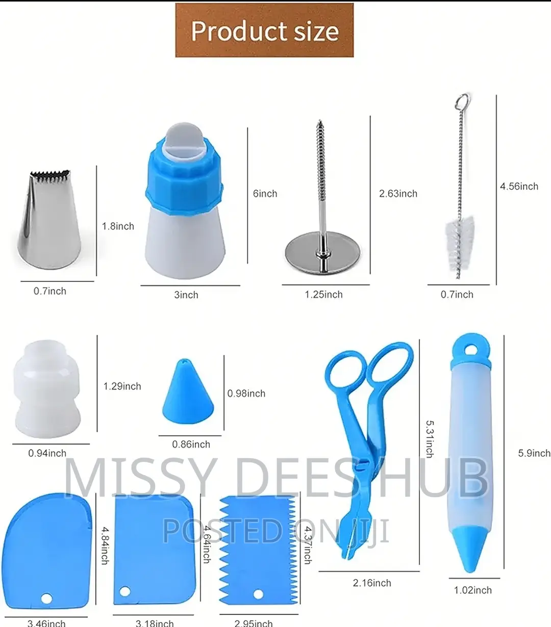 80pcs Cake Decorator