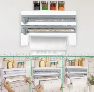 Kitchen Wall Mount Rack /Paper Towel Holder