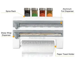 Kitchen Wall Mount Rack /Paper Towel Holder