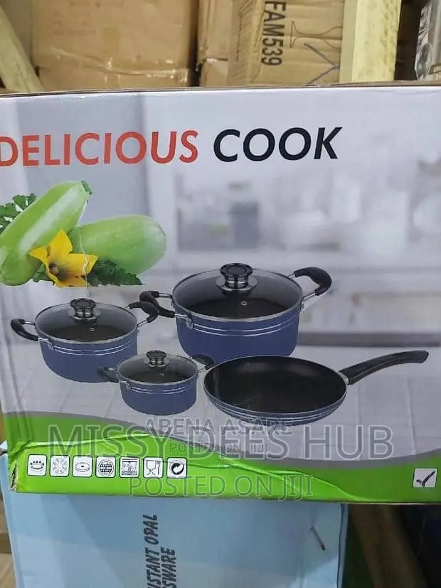 4pcs Delicious Cook Non-Stick Cookware