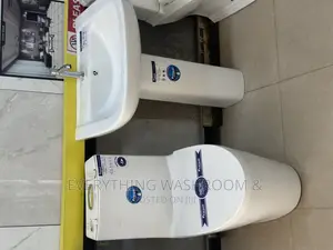 Frencia One Piece WC and Basin Complete_close Couple WC Set