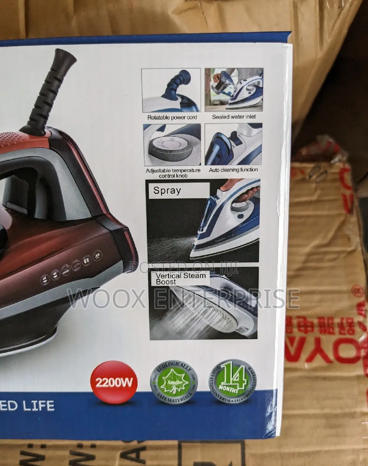 Sonifer Steam Iron (Sf-9056)
