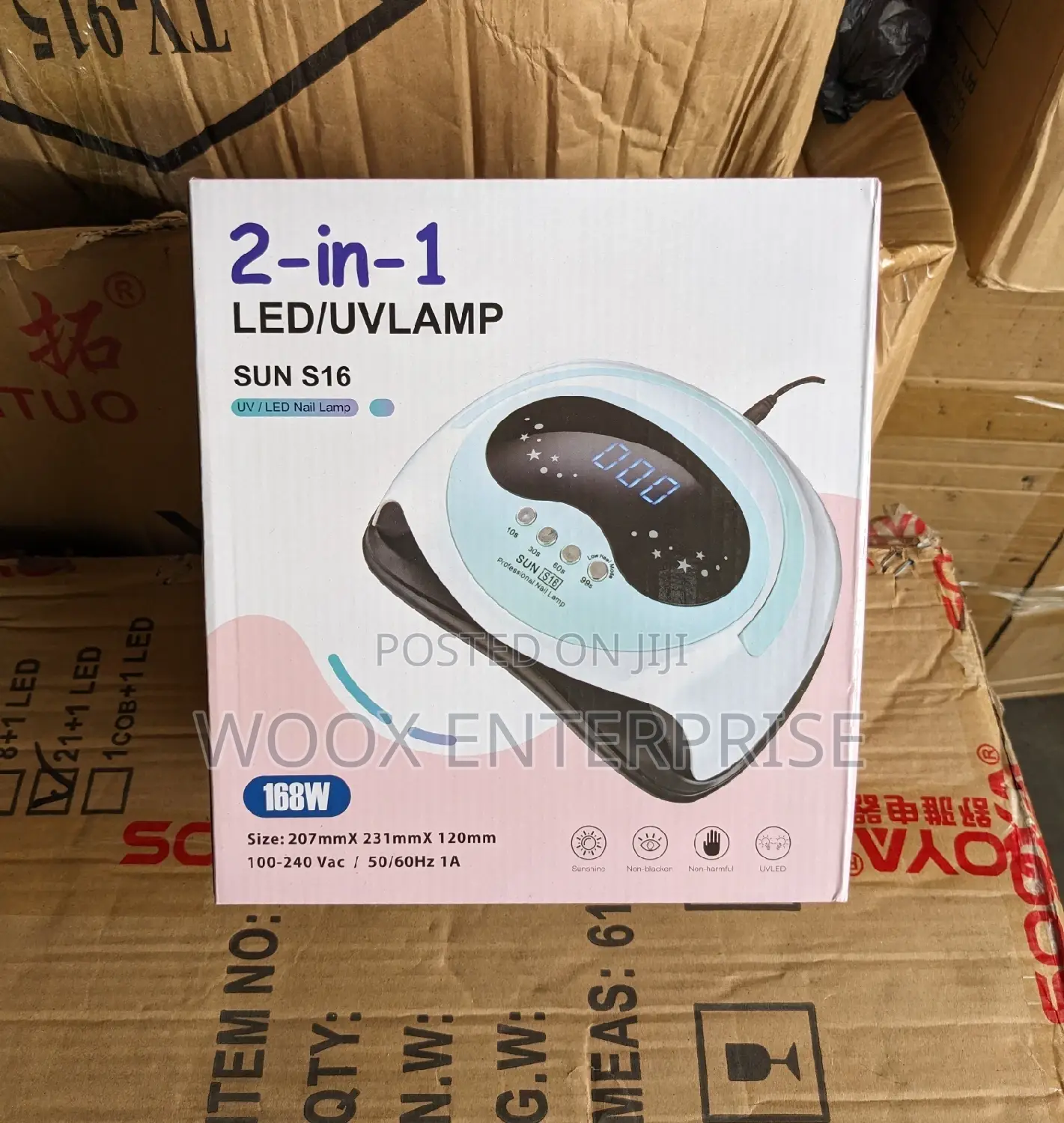 Classic Uv Lamp Nail Dryer (168w)