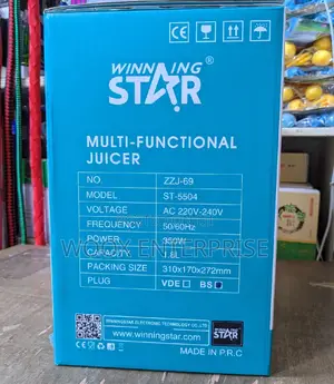Winning Star Multi-Functional Juicer