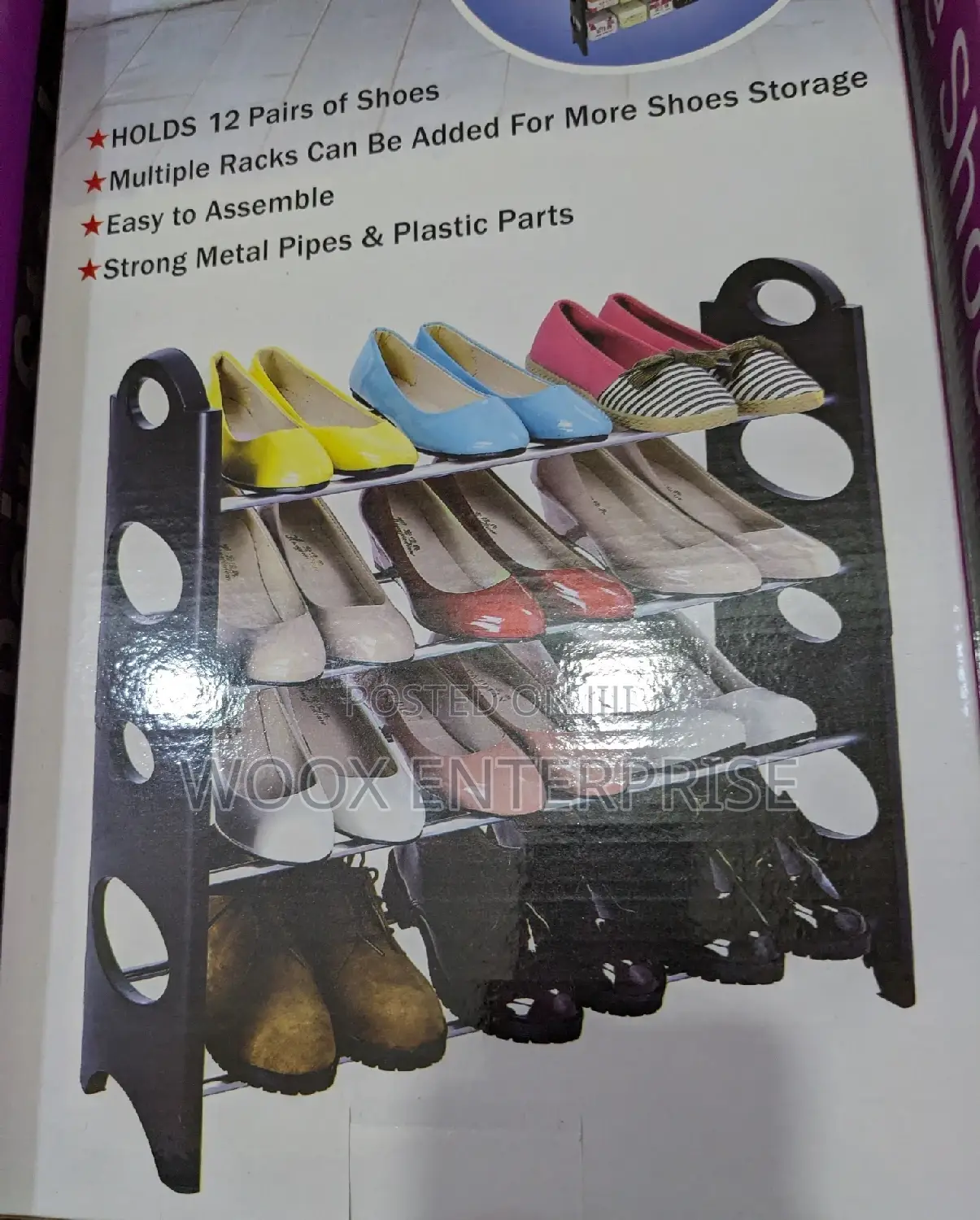 Beautiful 4 Steps Shoe Rack (4 Steps)
