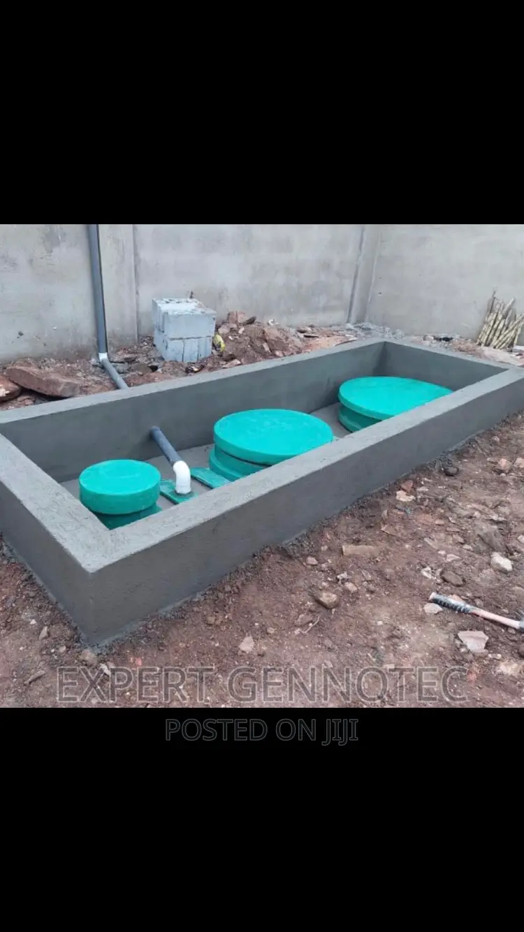 Ceptic Tank Installation and Plumbing