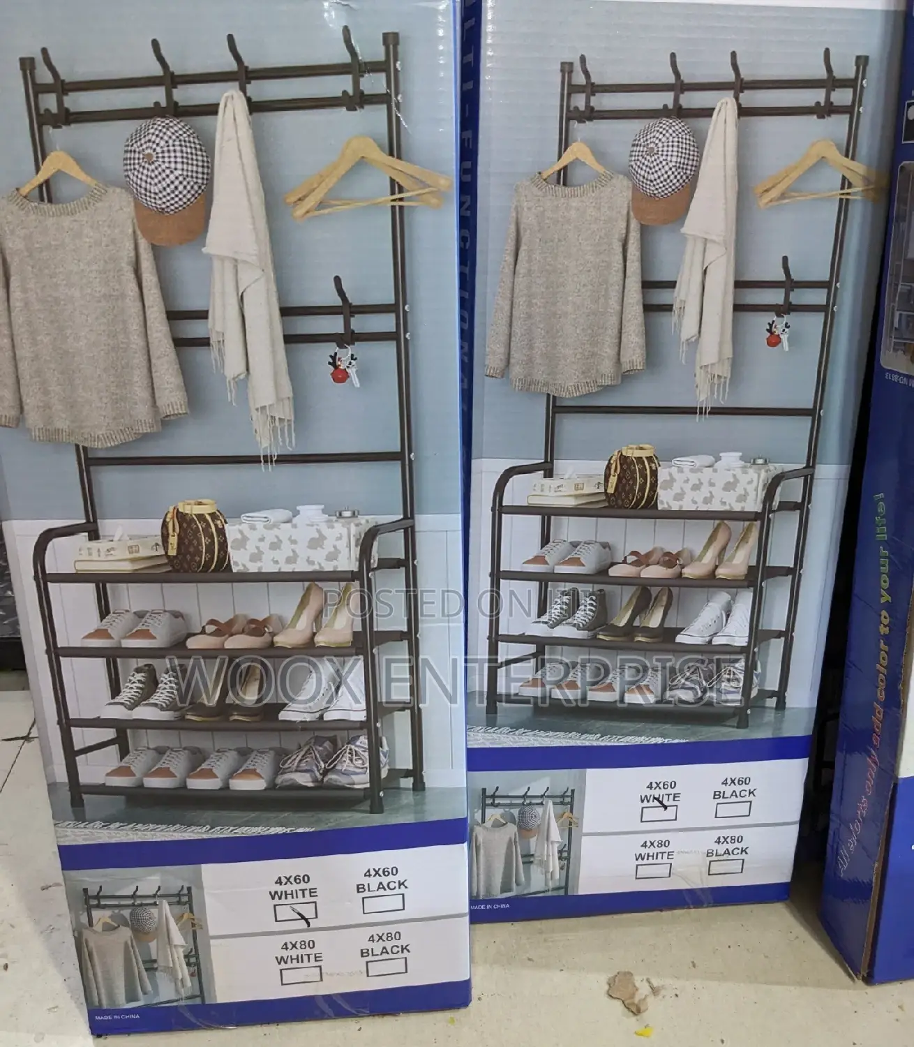 Shoe Rack/Hanger (80×26×70xm)