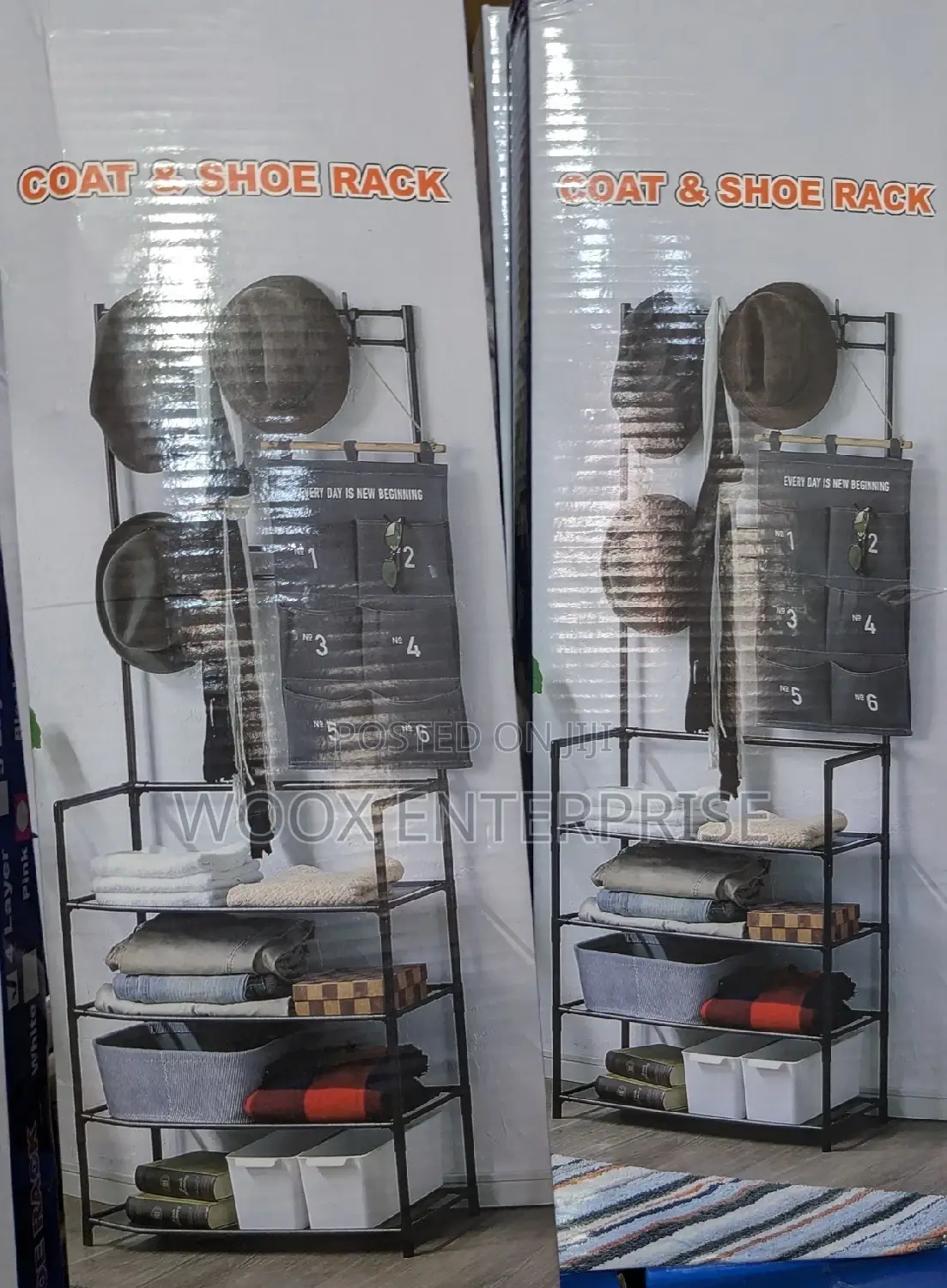 Coat and Shoe Organizer