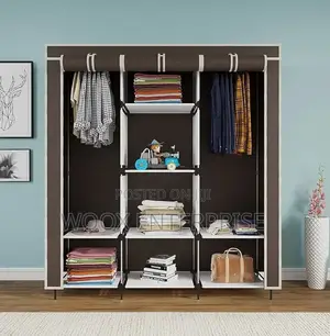 Foldable Cloth Closet/Wardrobe (3 in 1)