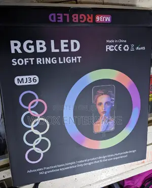 Photo - Selfie/Barber Ring Light With Stand (14 Inches)