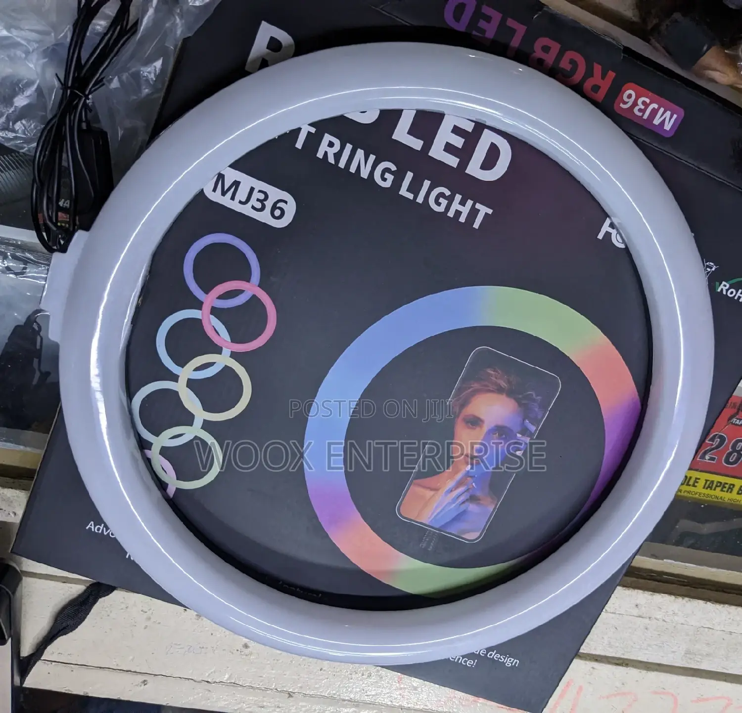 Selfie/Barber Ring Light With Stand (14 Inches)
