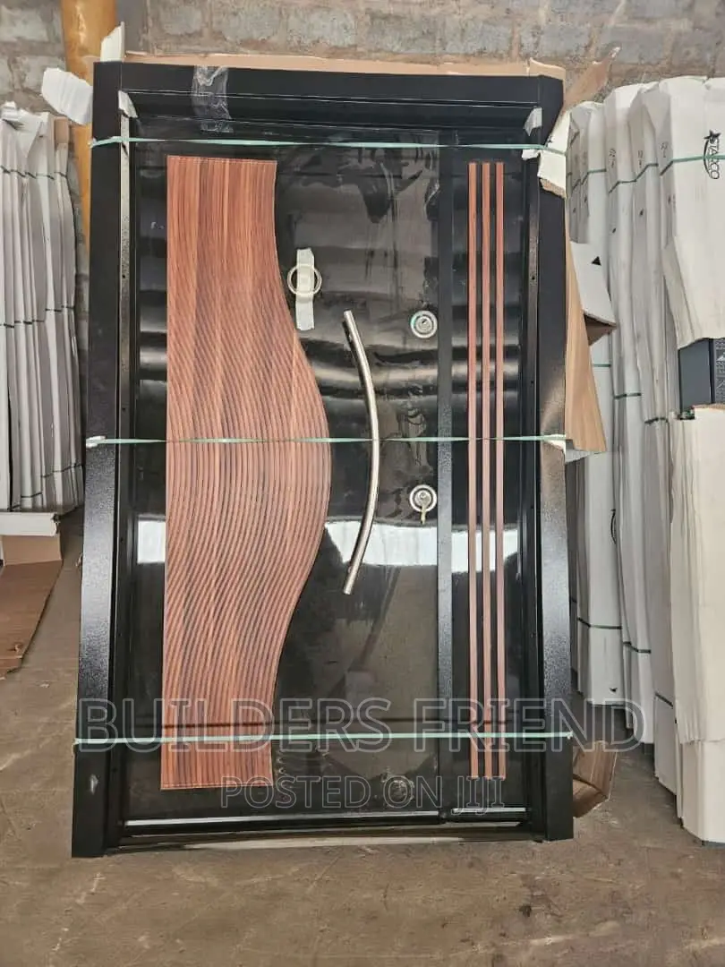 Turkish One Half Heavyduty Security Door+Double Lock+Handle