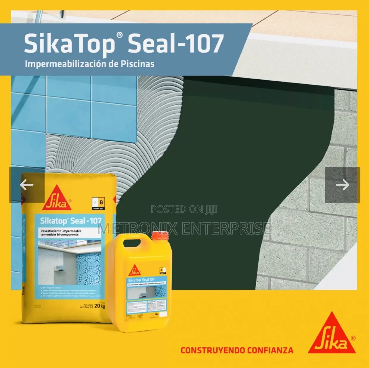 Waterproof for Pools(Sikatop Seal 107)